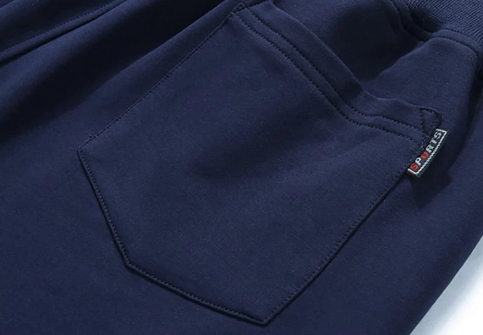 Homme jogging noir Shorts – Josiah