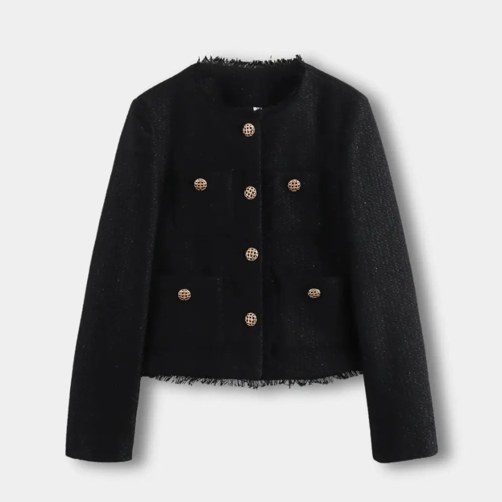 Veste mi-saison femme à poches plaquées – Estelle