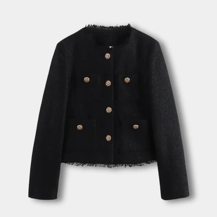 Veste mi-saison femme à poches plaquées – Estelle