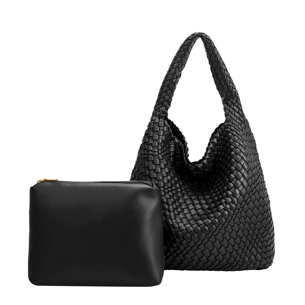 Chetana | Sac épaule vegan tissé pour femme