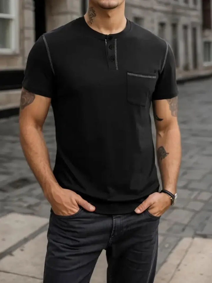 Aguilar | Polo léger intemporel pour hommes