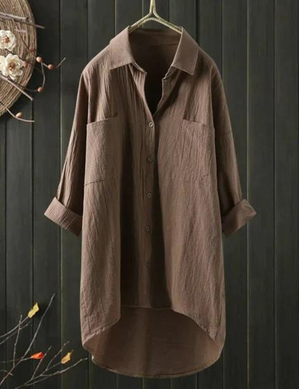 Angelique | Robe chemisier confortable