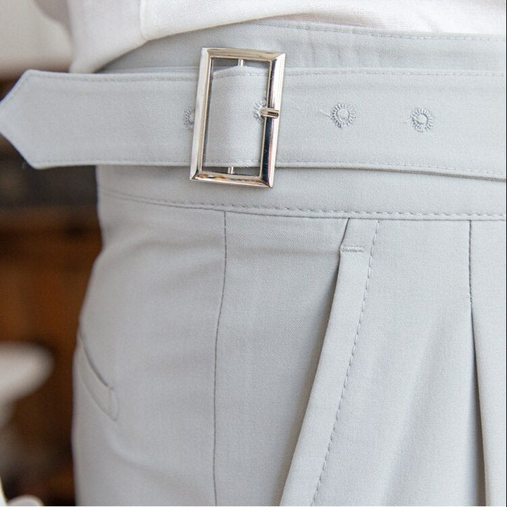 Epikouros | Pantalon stylé avec boucle pour hommes
