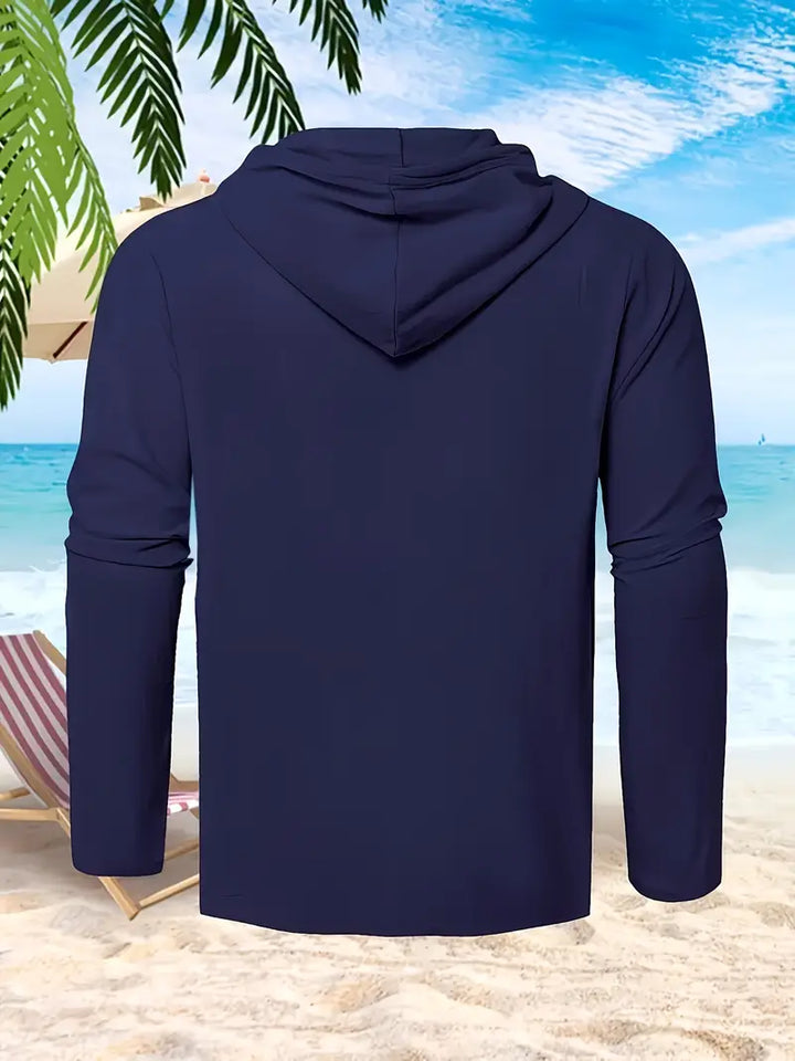 Bertram | Élégant Chemisier à Capuche pour Hommes