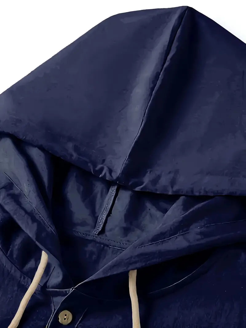 Bertram | Élégant Chemisier à Capuche pour Hommes