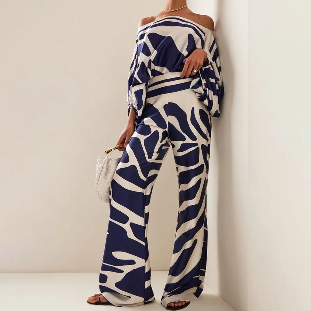 Valli | New Women's Wide Leg Pantsuit