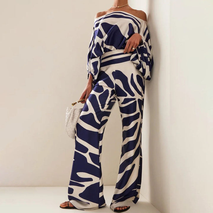 Valli | New Women's Wide Leg Pantsuit