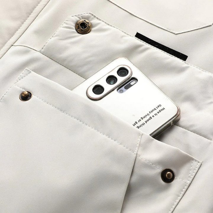 Dell | Parka Hiver Élégante pour Hommes