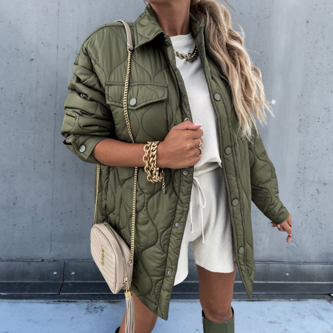 Aslaug | Veste patchwork élégante pour femmes