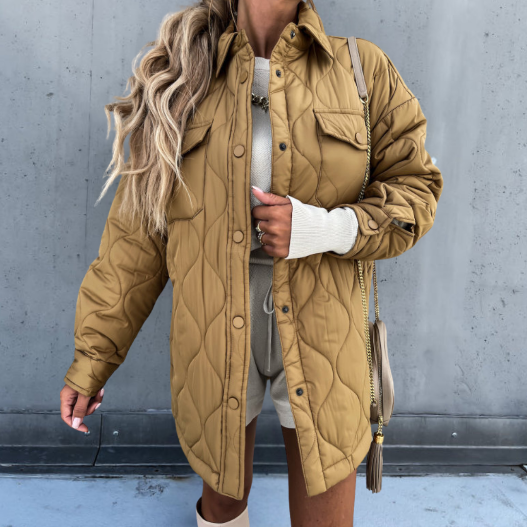 Aslaug | Veste patchwork élégante pour femmes