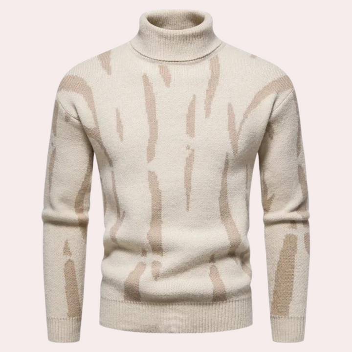 Ove | Pull col roulé moderne homme