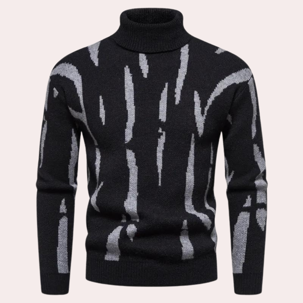Ove | Pull col roulé moderne homme