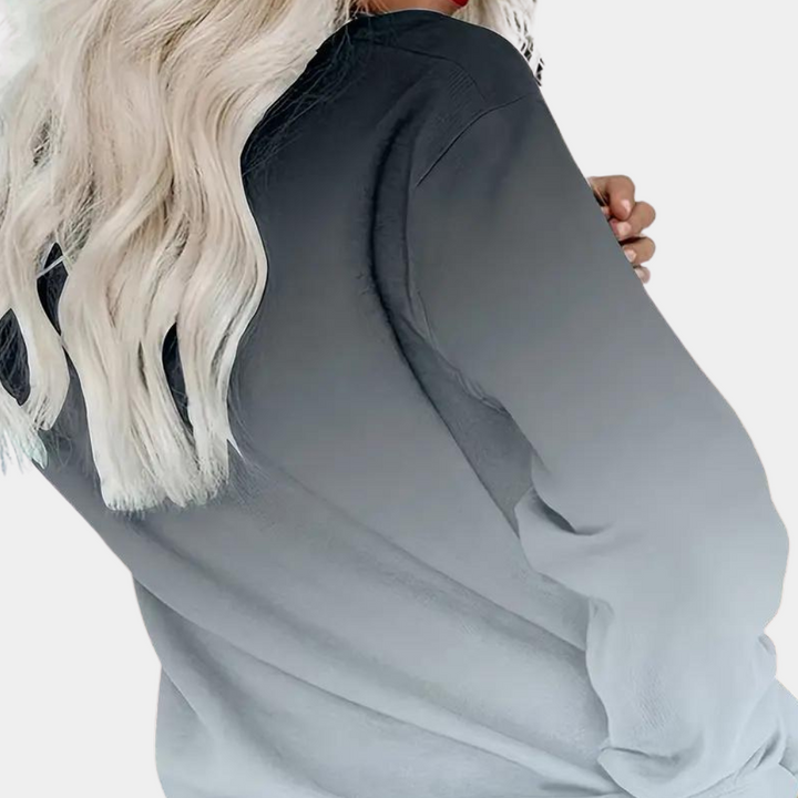 Elma | Sweatshirt dégradé confortable femme