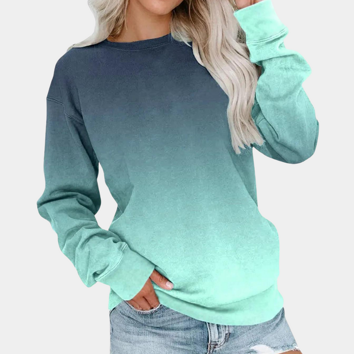 Elma | Sweatshirt dégradé confortable femme