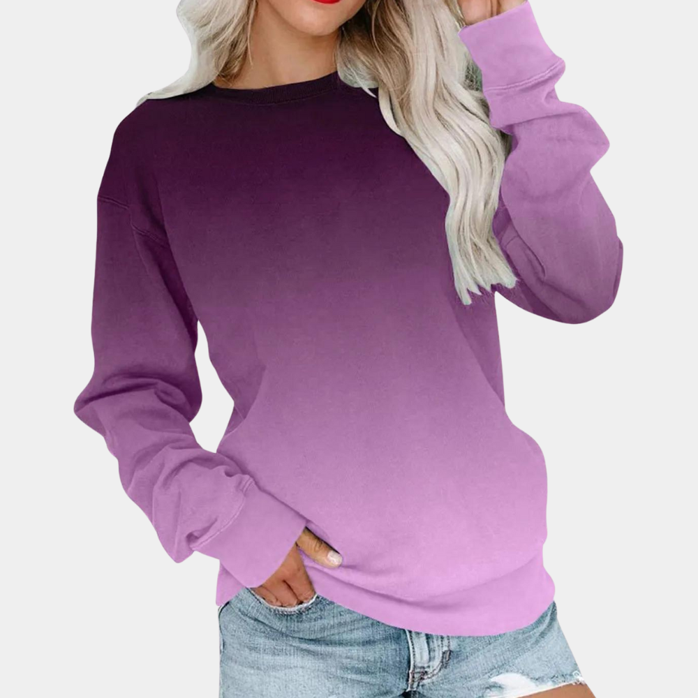Elma | Sweatshirt dégradé confortable femme