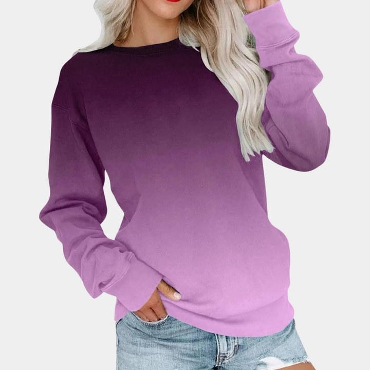 Elma | Sweatshirt dégradé confortable femme