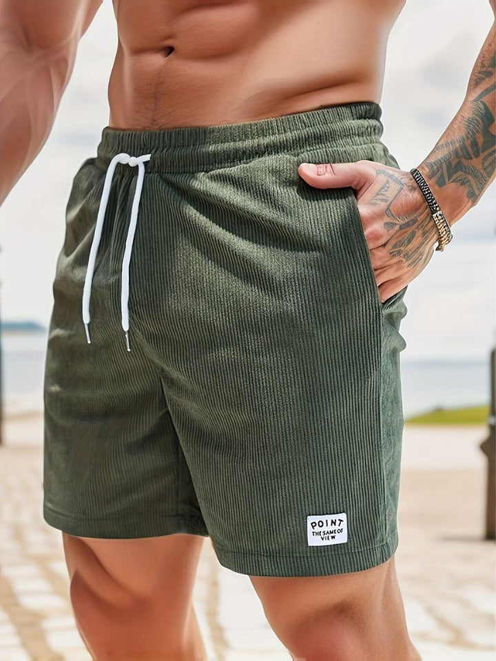 Devonto | Shorts rayés confortables pour hommes