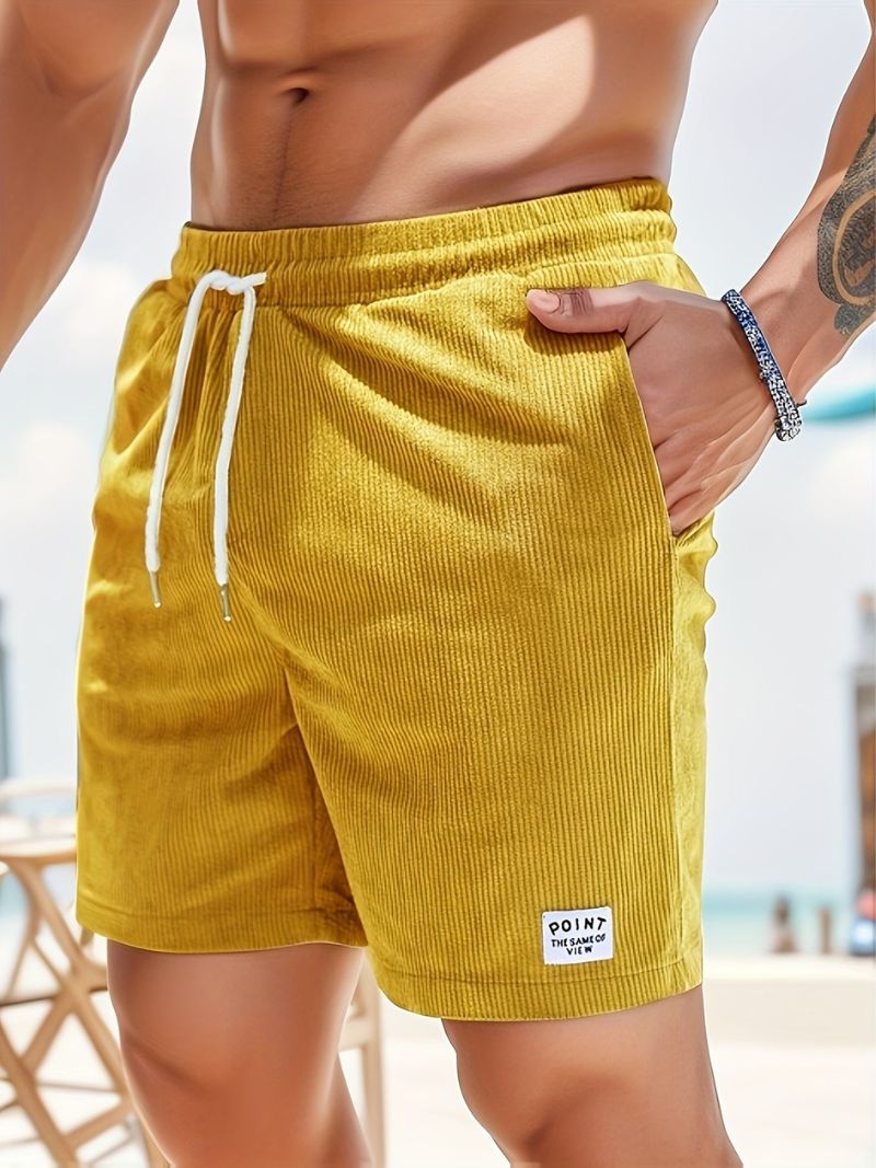 Devonto | Shorts rayés confortables pour hommes