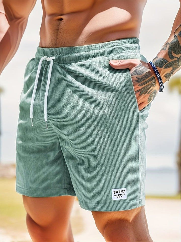 Devonto | Shorts rayés confortables pour hommes
