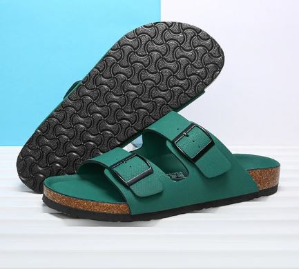 Paul | Sandales d'été orthopédiques en cuir pour hommes