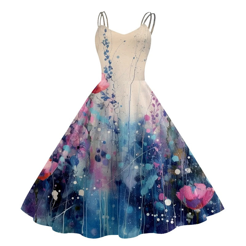 Cassandra | Robe de cocktail rétro en ligne A