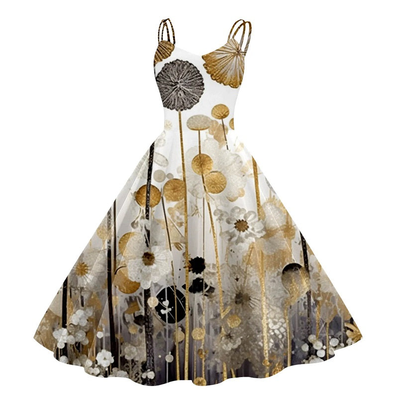 Cassandra | Robe de cocktail rétro en ligne A