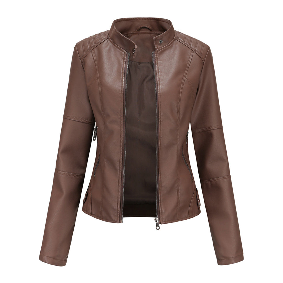 Zabel | Veste en cuir intemporelle pour femmes
