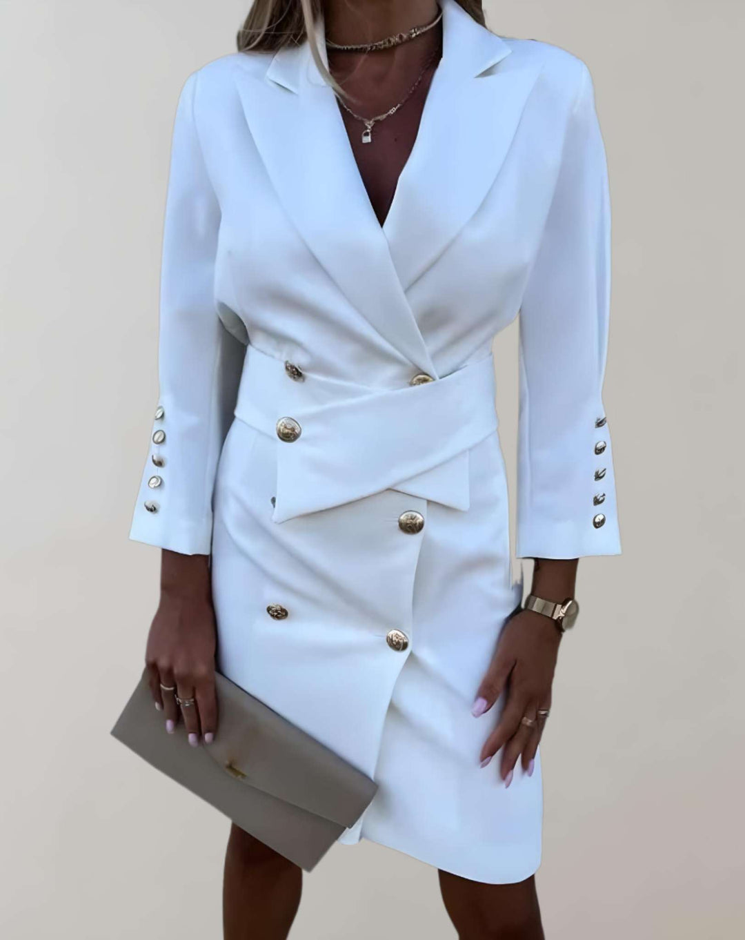 Nazaret | Mini-robe avec boutons