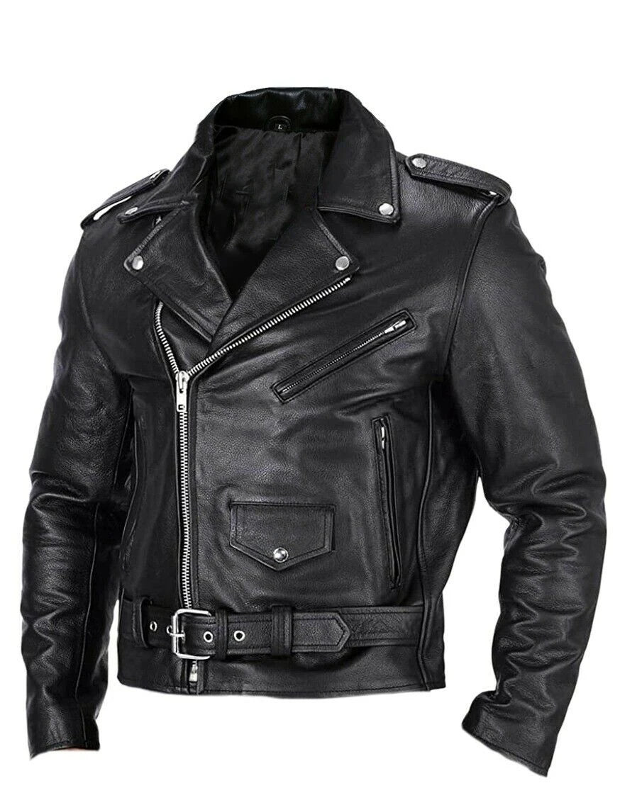 Damodara | Blouson Motard Stylé pour Hommes
