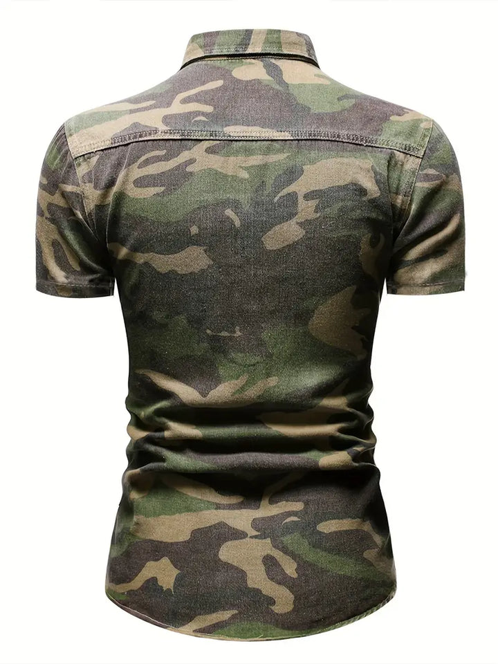 Delmer | Chemise rétro tactique pour hommes