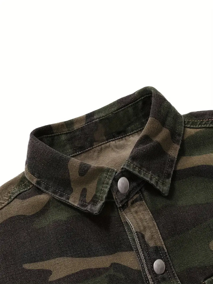 Delmer | Chemise rétro tactique pour hommes