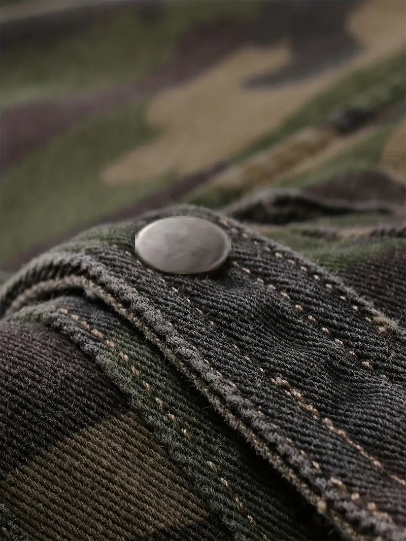 Delmer | Chemise rétro tactique pour hommes