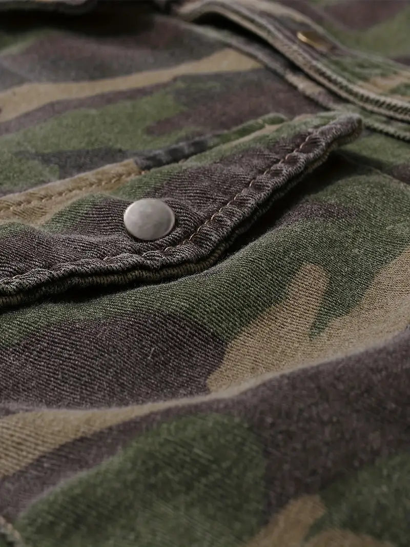 Delmer | Chemise rétro tactique pour hommes