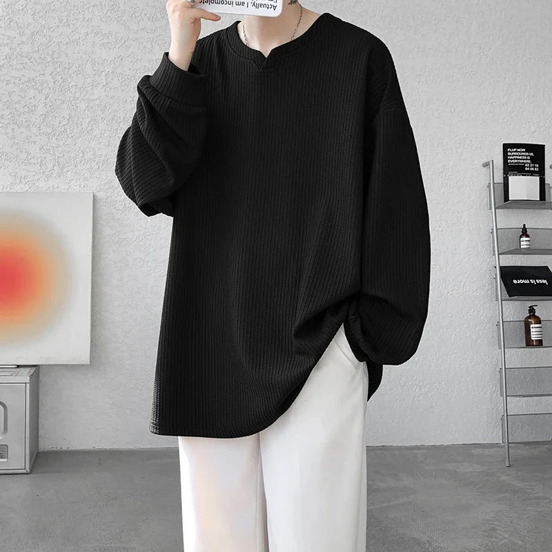 Dewi | T-shirt manche longue sophistiqué pour homme