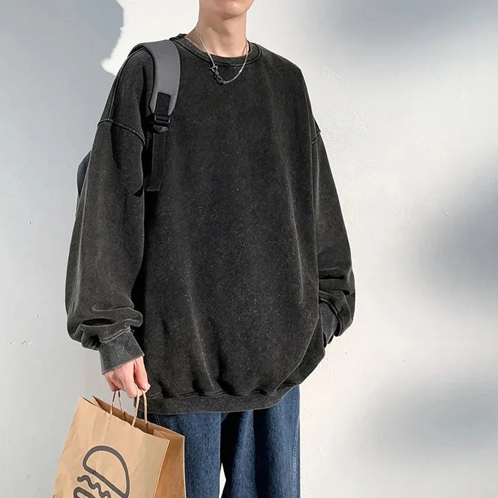 Drei | Sweat-shirt ample automnal tendance pour hommes