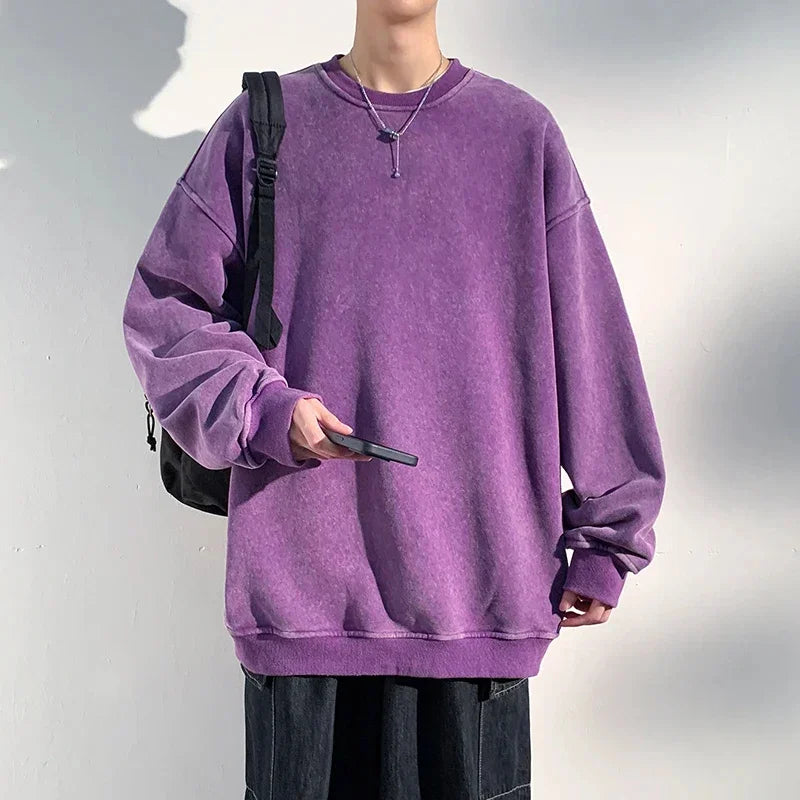 Drei | Sweat-shirt ample automnal tendance pour hommes