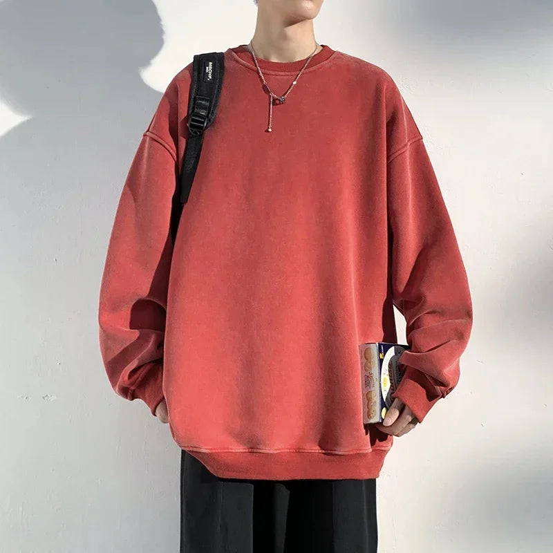 Drei | Sweat-shirt ample automnal tendance pour hommes