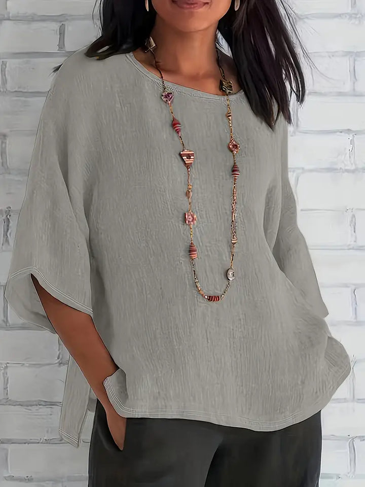 Etta | Élégant Tee Chemise Longue pour Femmes