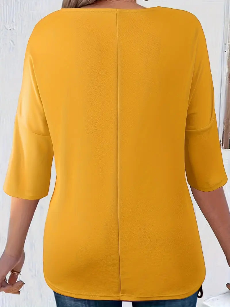 Etta | Élégant Tee Chemise Longue pour Femmes