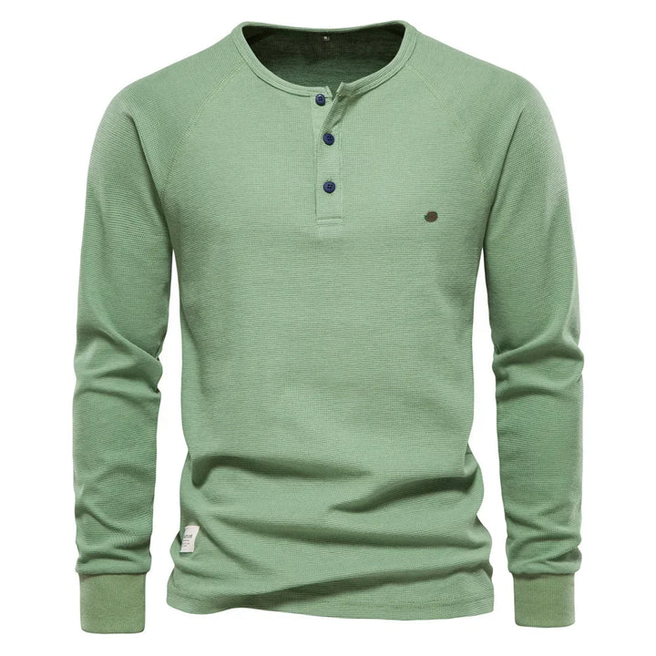 Fitz | T-shirt Moderne Henley pour Hommes