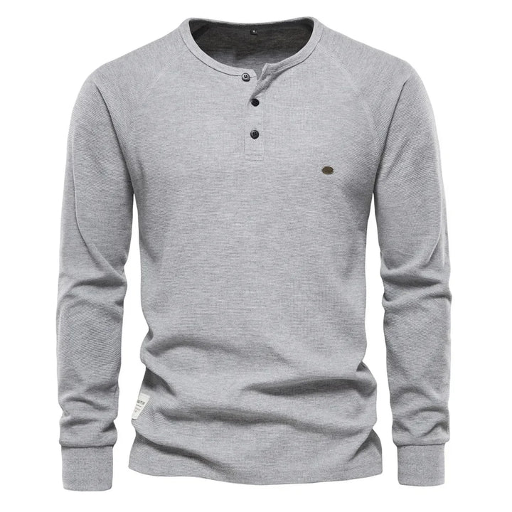 Fitz | T-shirt Moderne Henley pour Hommes
