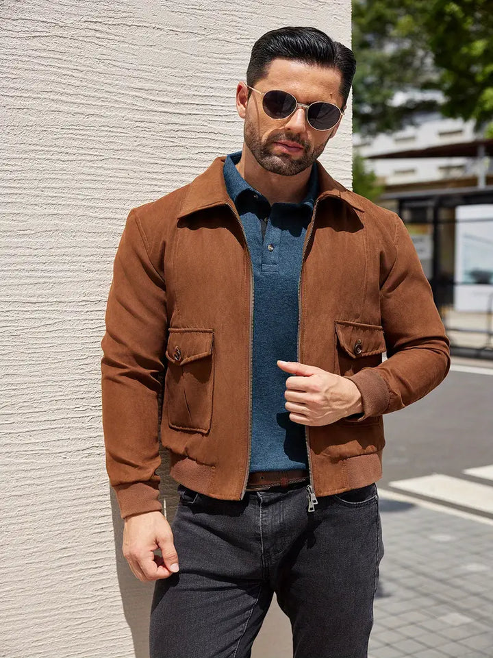 Floyd | Polo décontracté à manches longues pour hommes