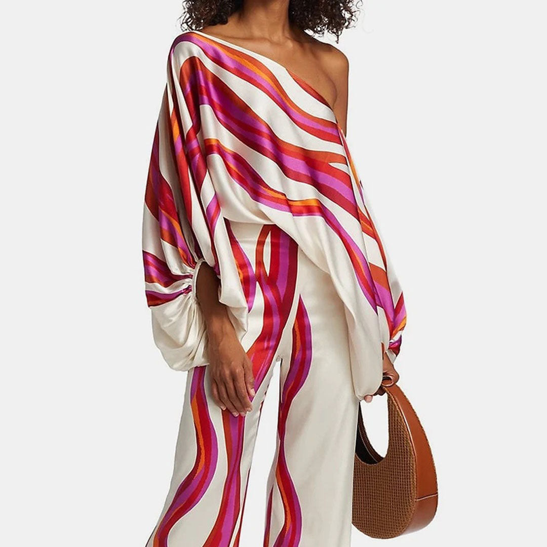 Valli | New Women's Wide Leg Pantsuit