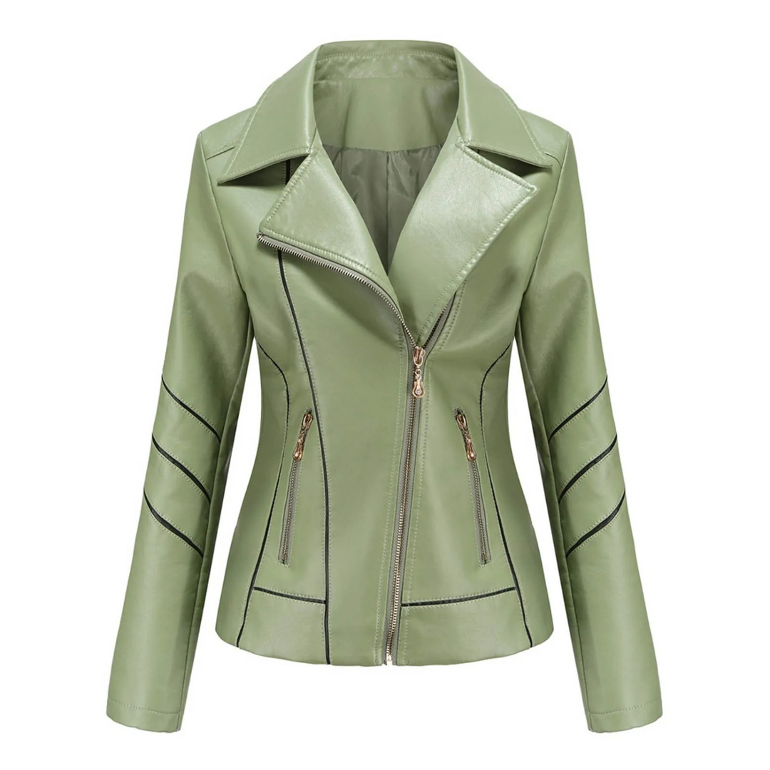 Nelli | Veste en cuir chic pour femmes