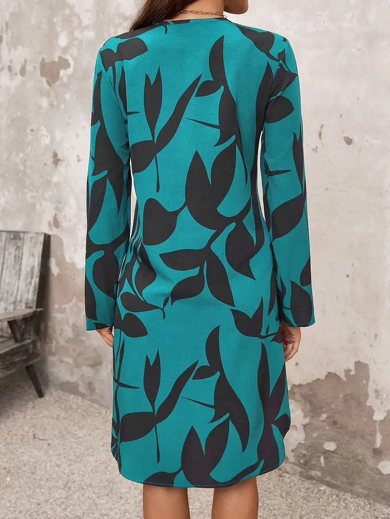 Gwen | Élégante Robe d'Été Feuillue pour Femmes