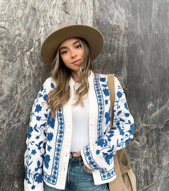 Aquila | Nouveau Manteau Cardigan Brodé pour Femmes