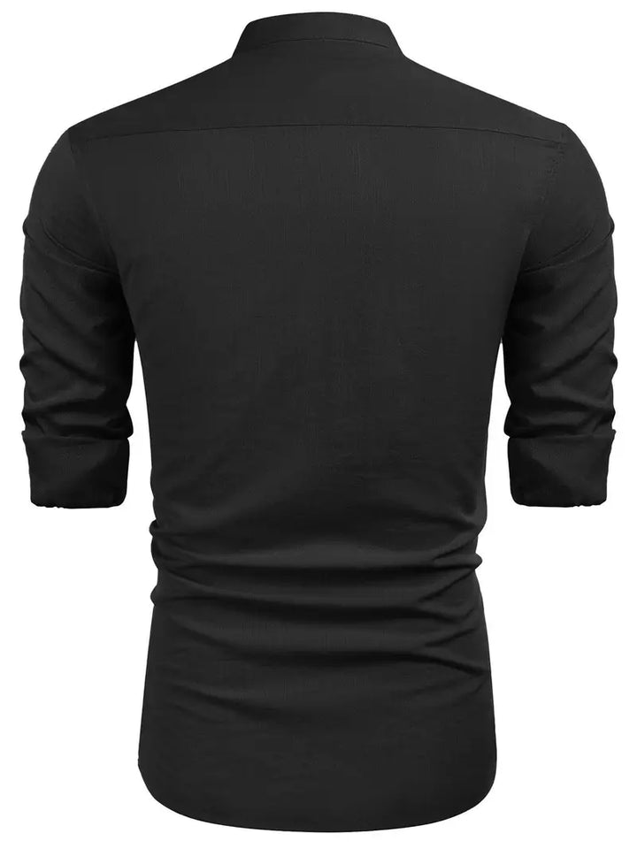 Hartman | Élégante Chemise Cubaine Légère pour Homme