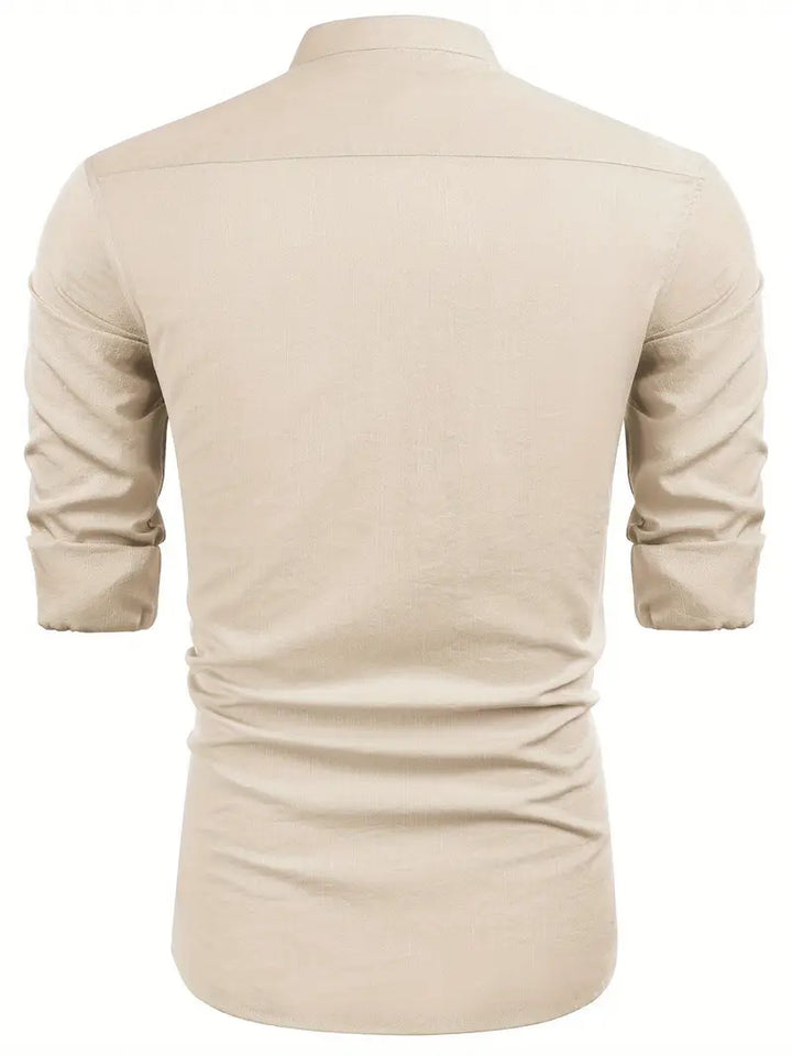 Hartman | Élégante Chemise Cubaine Légère pour Homme