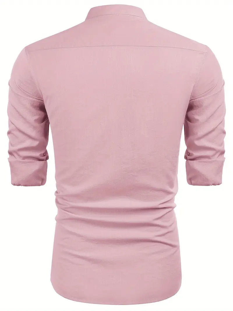 Hartman | Élégante Chemise Cubaine Légère pour Homme