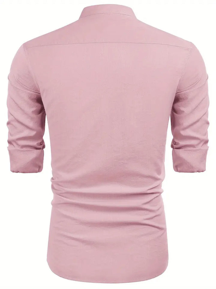 Hartman | Élégante Chemise Cubaine Légère pour Homme